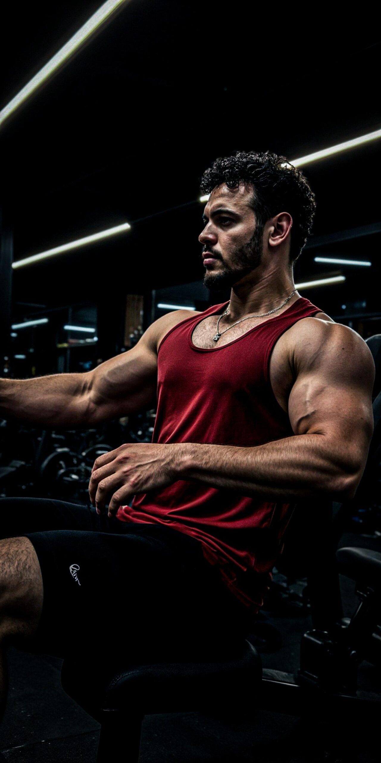 Depois – vermelho lado